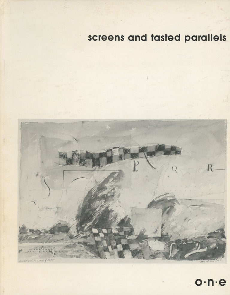 Item #0085203 Screens and Tasted Parallels, Issue 1. Terrel Hale, Jed Rasula Bradford Morrow, Michael Gizzi, Armand Schwerner, Charles Bernstein, Jerome Rothenberg, Lyn Hejinian, Anselm Hollo, Bernadette Mayer, Clayton Eshleman, Bruce Andrews, Ron Silliman, Rae Armantrout, Jackson Mac Low.
