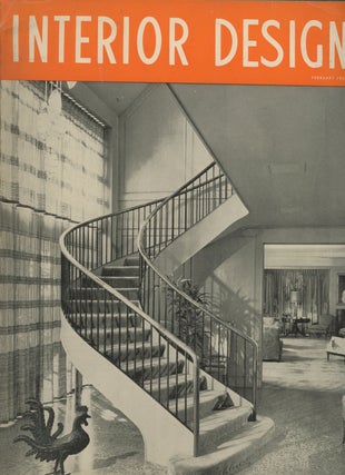 Item #0085236 Interior Design, February 1958. Harry V. Anderson