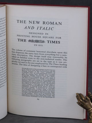 A Tally of Types: Cut for Machine Composition and Introduced at the University Press, Cambridge