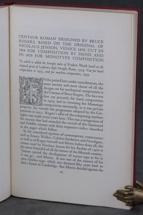 A Tally of Types: Cut for Machine Composition and Introduced at the University Press, Cambridge