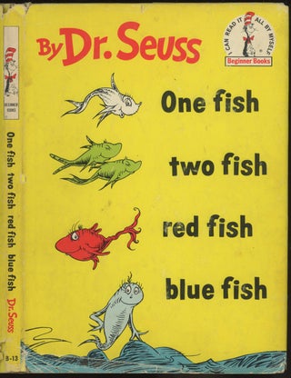 Item #0085563 One Fish, Two Fish, Red Fish, Blue Fish. Dr. Seuss, Theodor Geisel