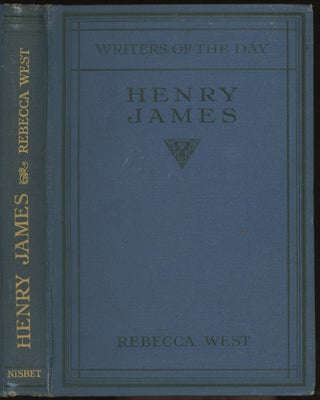 Item #0085580 Henry James (Writers of the Day). Rebecca West