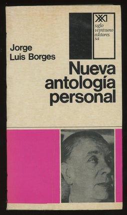 Item #0085924 Nueva Antologia Personal. Jorge Luis Borges