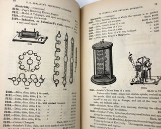 American Hand-Book of Chemical and Physical Apparatus, Minerals, Fossils, Rare Chemical, etc. for the Use of Schools, Colleges, Factories, Hospitals, Laboratories, Assayers, Dentists, Perfumers, Chemists, Druggists, Physicians