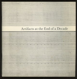 Item #0086085 Artifacts at the End of the Decade. Steven Watson, John Ashbery Laurie Anderson,...