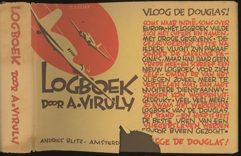 Item #0086143 Logboek: Vliegtuig Douglas. A. Viruly, Titus Leeser, photog.
