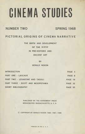 Cinema Studies, Number Two (2), Spring 1968
