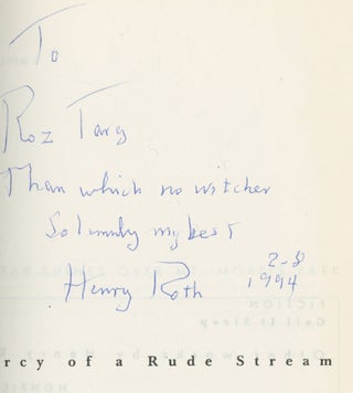 Item #0086378 Mercy of a Rude Stream and A Diving Rock on the Hudson, both Uncorrected Proofs,...