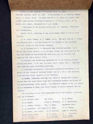 Wisconsin in the Civil War: ca. 1900 unique book from Baraboo Republic