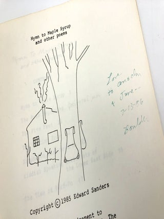 Hymn to Maple Syrup and other poems -- inscribed to Anselm Hollo