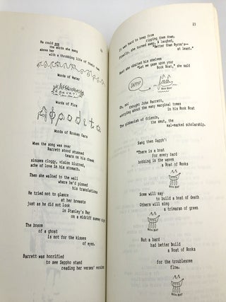Hymn to Maple Syrup and other poems -- inscribed to Anselm Hollo