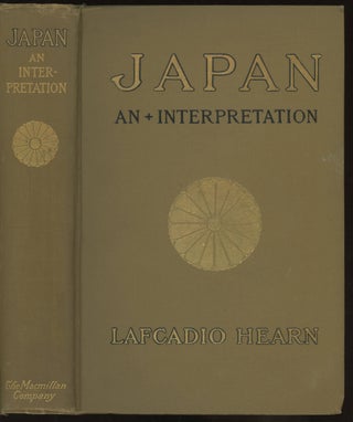 Item #0086898 Japan, an Attempt at Interpretation. Lafcadio Hearn