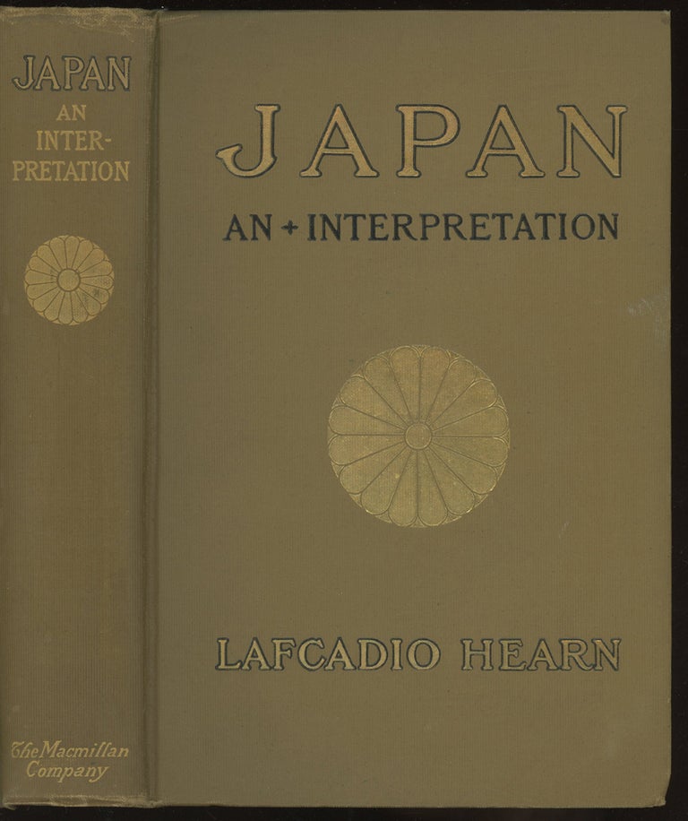 Item #0086898 Japan, an Attempt at Interpretation. Lafcadio Hearn.