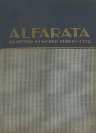 Item #0087433 The 1935 Alfarata Yearbook / Year Book, Juniata College, Huntingdon, Pennsylvania /...