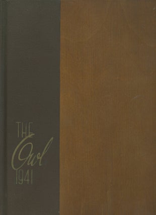 Item #0087452 The Owl '41 Yearbook / Year Book, The University of Pittsburgh, Pennsylvania; The...