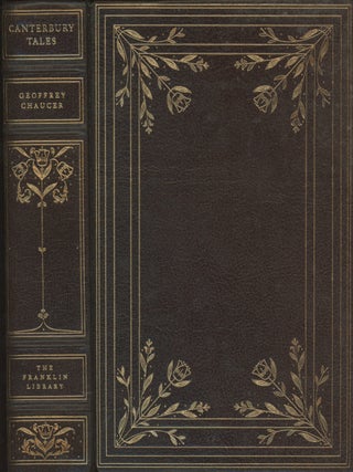 Item #0087713 Canterbury Tales; A Limited Edition; The 100 Greatest Books of All Time. Geoffrey...