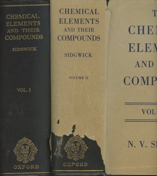 Item #0087853 The Chemical Elements and Their Compounds, 2 vols.--Volume I / 1 & Volume II / 2....