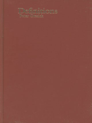Item #0087878 Definitions. Peter Oresick