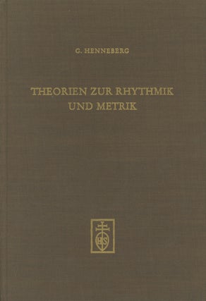Item #0087936 Theorien zur Rhythmik und Metrik: Moglichkeiten und Grenzen rhythmischer und...