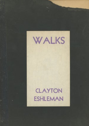 Item #0088079 Walks; Caterpillar X. Clayton Eshleman