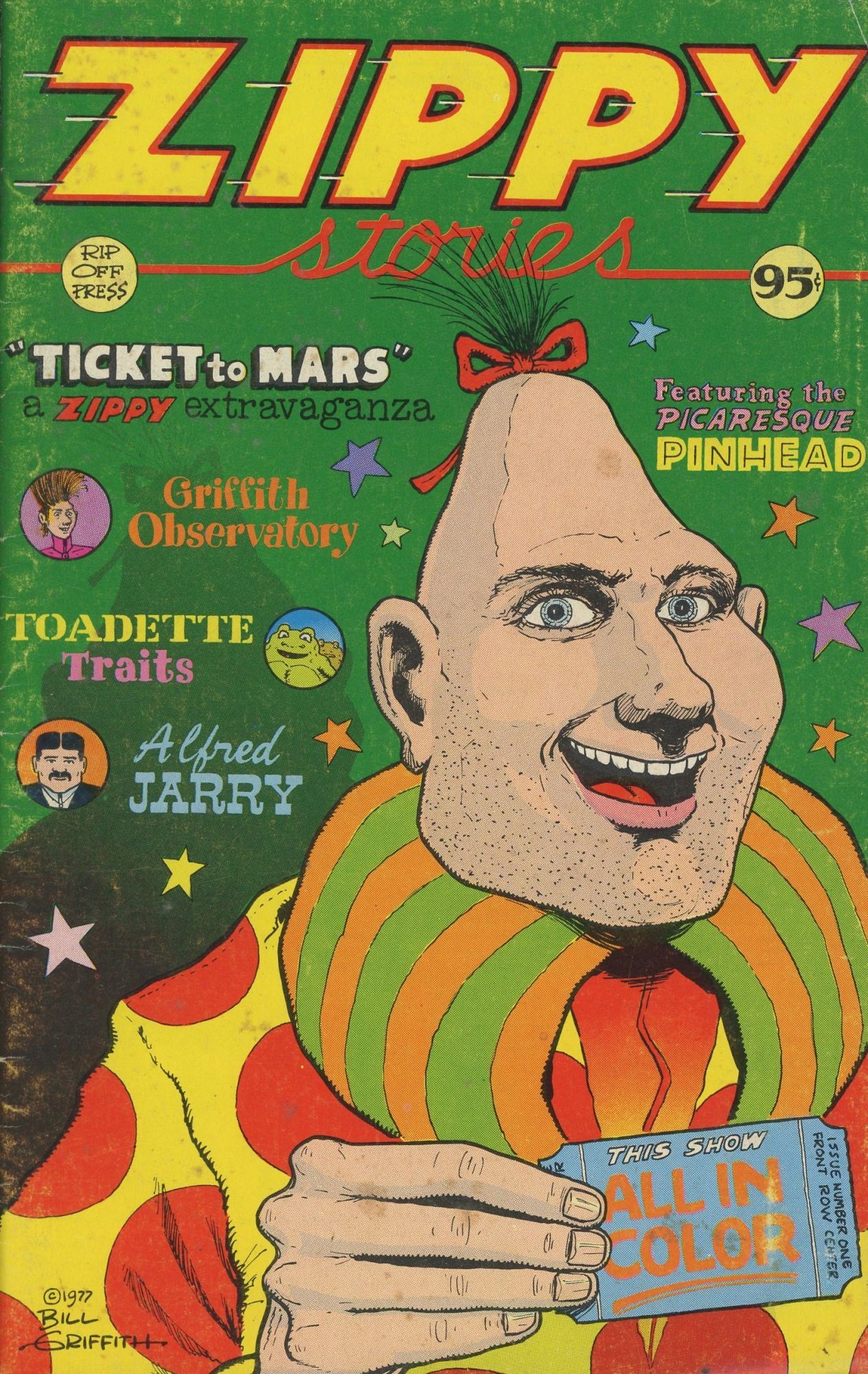 Zippy Stories, Number One / #1 | Bill Griffith | First printing