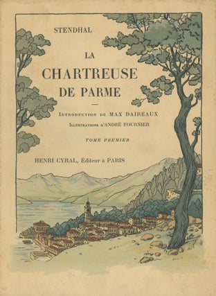 Item #0088907 La Chartreuse de Parme, Tome Premier, vol. 1 only. Stendhal, ill Andre Fournier,...