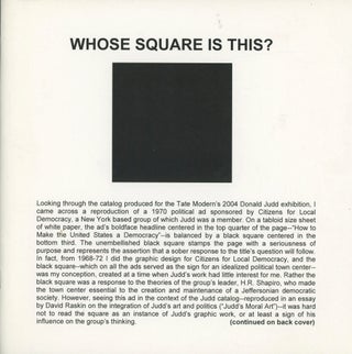 Item #0088947 Whose Square Is This? Paul Zelevansky