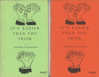Item #0089055 It's Easier Than You Think, 2 vols.--Vol. 1 & Vol. 2 [Lecture Tour Edition]....