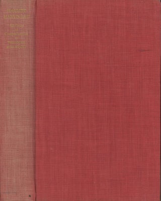 Item #0089813 Harriet Martineau: An Essay in Comprehension. Theodora Bosanquet