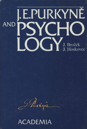 Item #0089818 J. E. Purkyne and Psychology; With a Focus on Unpublished Manuscripts. Josef...