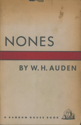 Item #0090573 Nones. W. H. Auden