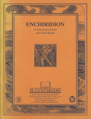 Item #0090694 Enchiridion, A Selection of Fine and Rare Books. Buddenbrooks