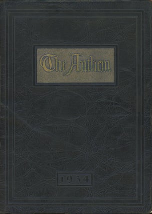 Item #0090787 The 1934 Anthem; Class Yearbook From Brentwood High School, Pittsburgh,...