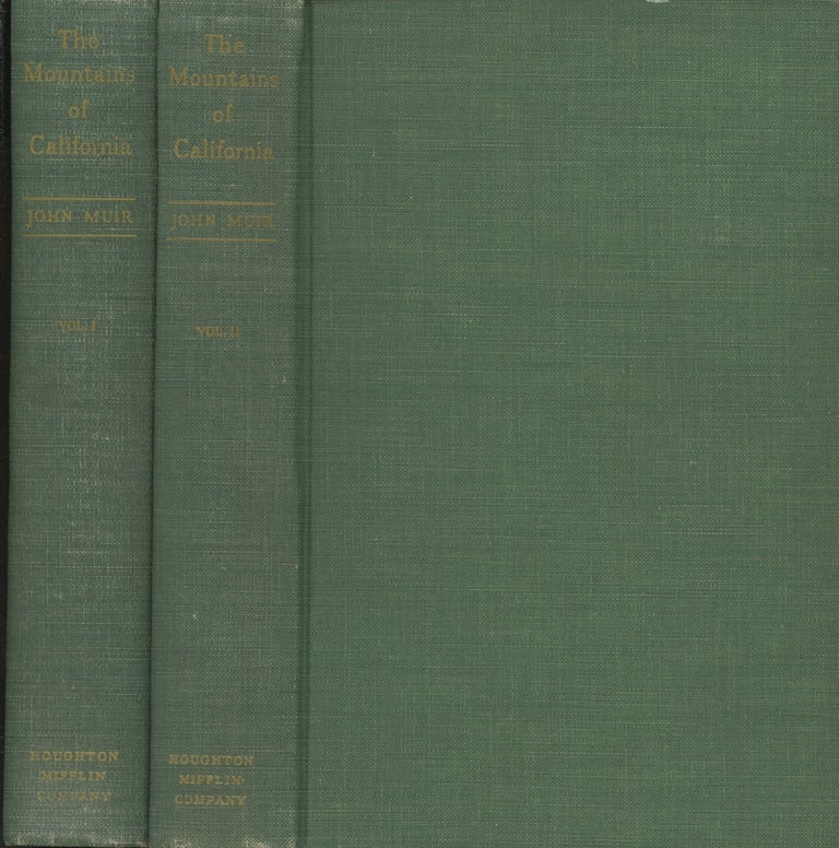 Item #0090950 The Mountains of California, 2 vols. John Muir.