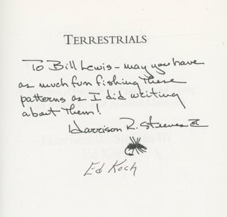 Terrestrials: A Modern Approach to Fishing and Tying with Synthetic and Natural Materials [signed by both!]