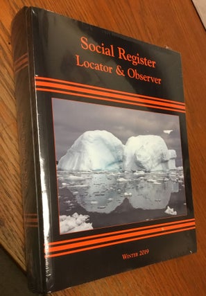 Item #0091168 2 books--Social Register 2019 (Volume CXXXIII) + Social Register, Locator &...
