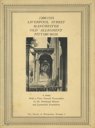 Item #0091188 1300-1335 Liverpool Street Manchester Old Allegheny Pittsburgh:A Study With A View...