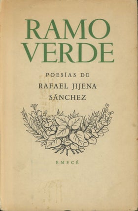 Item #0091431 Ramo Verde, Antologia, 1925-1945. Rafael Jijena Sanchez