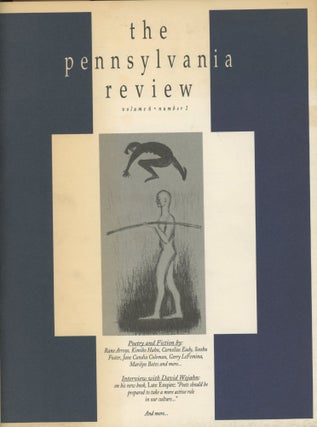 Item #0091466 The Pennsylvania Review; Volume 6, Number 1;. Ed Ochester, Cornelius Eady, David...