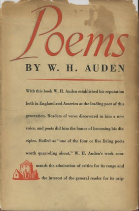 Item #0091478 Poems. W. H. Auden