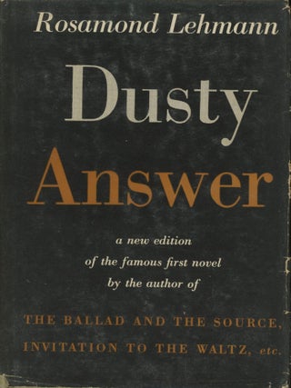 Item #0092161 Dusty Answer. Rosamond Lehmann
