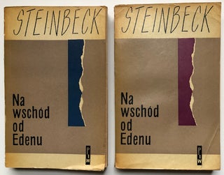 Item #575026 Na eschod od Edenu / East of Eden - Polish edition, 2 volumes. John Steinbeck,...