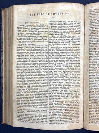 1840s Sammelband: “Excursion Through the Slave States,” “Demonstration of the Quadrature of the Circle,” “Complete Key to Gummere’s Surveying,” “Tales of Woman’s Trials,” “Course of English Reading,” “Mathematical Miscellany Number IV.”