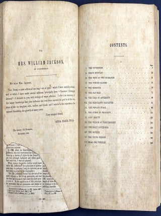 1840s Sammelband: “Excursion Through the Slave States,” “Demonstration of the Quadrature of the Circle,” “Complete Key to Gummere’s Surveying,” “Tales of Woman’s Trials,” “Course of English Reading,” “Mathematical Miscellany Number IV.”