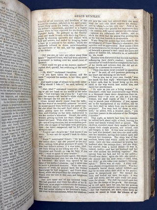 1840s Sammelband: “Excursion Through the Slave States,” “Demonstration of the Quadrature of the Circle,” “Complete Key to Gummere’s Surveying,” “Tales of Woman’s Trials,” “Course of English Reading,” “Mathematical Miscellany Number IV.”