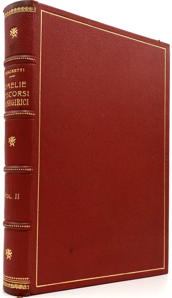 Item #B11570 Omelie Discorsi Panegirici; Volume II (1930-1933). Carlo Dalmazio Minoretti.