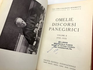Omelie Discorsi Panegirici; Volume II (1930-1933)