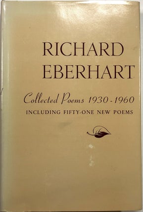 Item #B26798 Collected Poems 1930-1960. Richard Eberhart