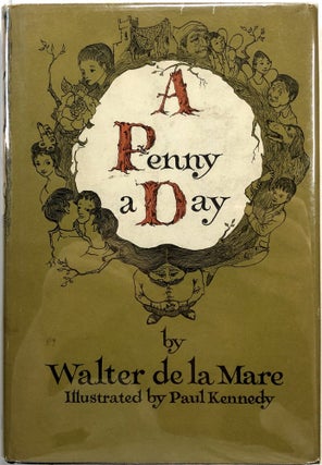 Item #B27141 A Penny a Day. Walter de la Mare
