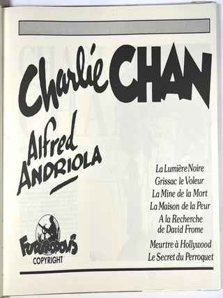 Charlie Chan Vol. 1 1938-1939: La Lumiere Noire, Grissac le Voleur, La Mine de la Mort, La Maison de la Peur, A la Recherche de David Frome, Meurtre a Hollywood, Le Secret du Perroquet